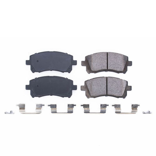 Power Stop 98-02 Subaru Forester Front Z17 Evolution Ceramic Brake Pads w/Hardware -  Shop now at Performance Car Parts