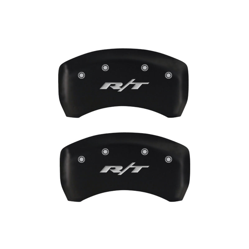 MGP 4 Caliper Covers Engraved Front & Rear RT1-Truck Red finish silver ch -  Shop now at Performance Car Parts