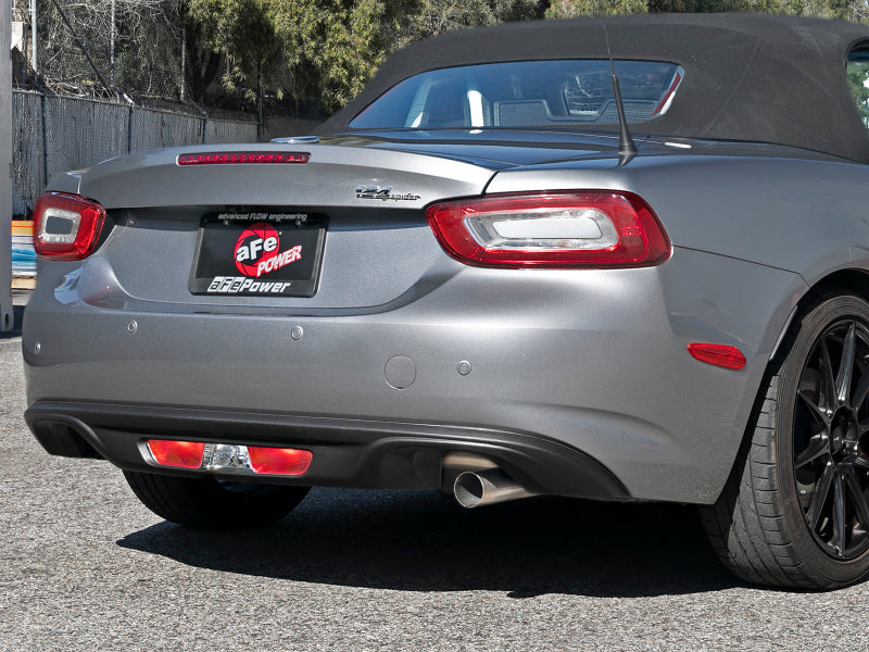 AFE FIAT 124 Spider I4-1.4L (t) Mach Force-Xp 2-1/2 In 304 Stainless Steel Axle-Back Exhaust -  Shop now at Performance Car Parts