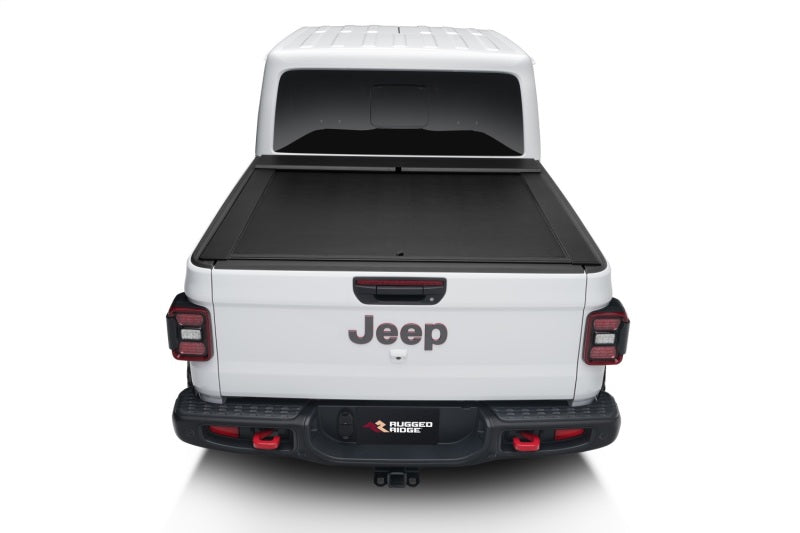 Rugged Ridge Armis Retractable Locking Bed Cover 20-21 JT -  Shop now at Performance Car Parts