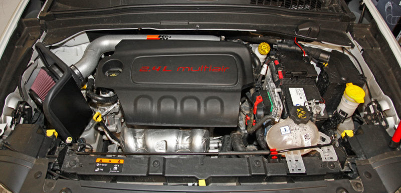 K&N 2015 Jeep Renegade L4-2.4L High Flow Performance Air Intake Kit -  Shop now at Performance Car Parts