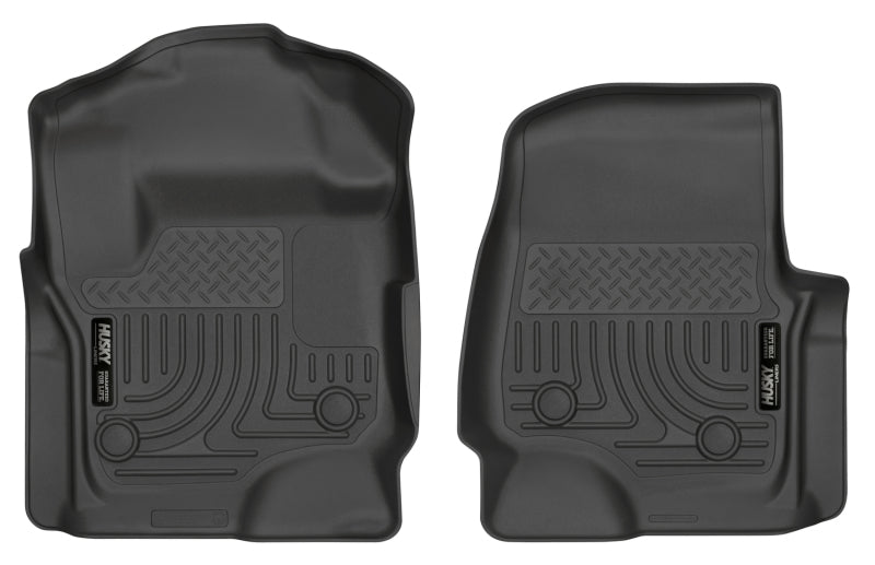 Husky Liners 17 Ford F-250 Super Duty SuperCab WeatherBeater Black Floor Liners -  Shop now at Performance Car Parts