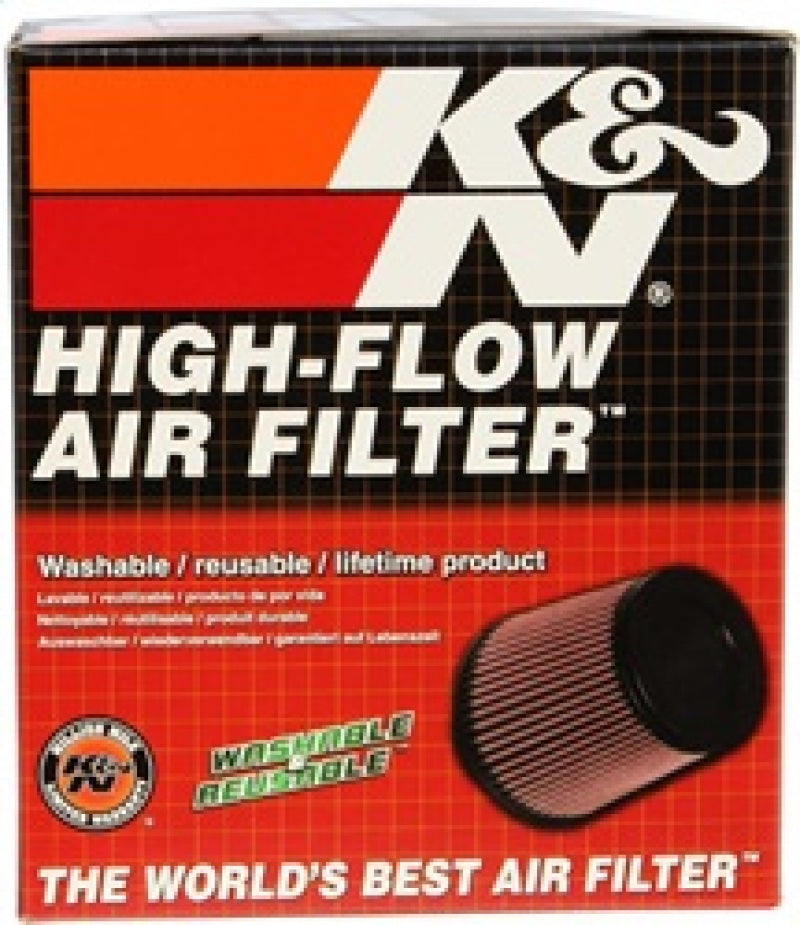 K&N Round Tapered Universal Air Filter 4in Flange ID x 5.375 Base OD x 4in Top OD x 6.5in H -  Shop now at Performance Car Parts