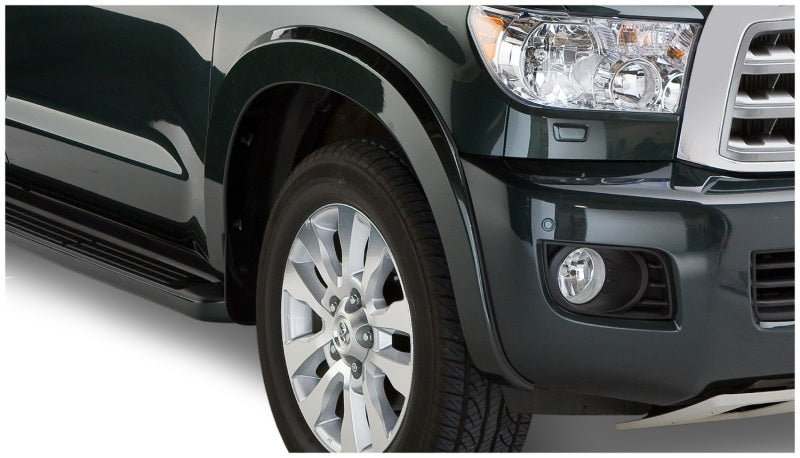 Bushwacker 08-15 Toyota Sequoia OE Style Flares 4pc Fits w/ Factory Mudflap - Black -  Shop now at Performance Car Parts