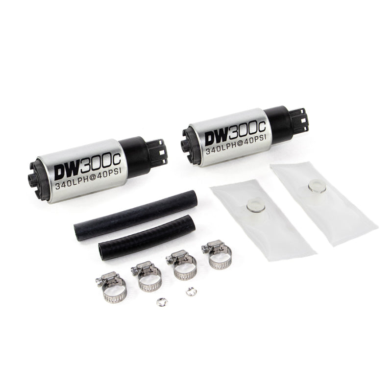 DeatschWerks 340lph DW300C Compact Fuel Pump w/ 99-04 Ford Lightning Set Up Kit (w/o Mounting Clips) -  Shop now at Performance Car Parts