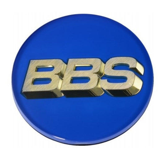 BBS Center Cap 56mm Blue/Gold - Performance Car Parts
