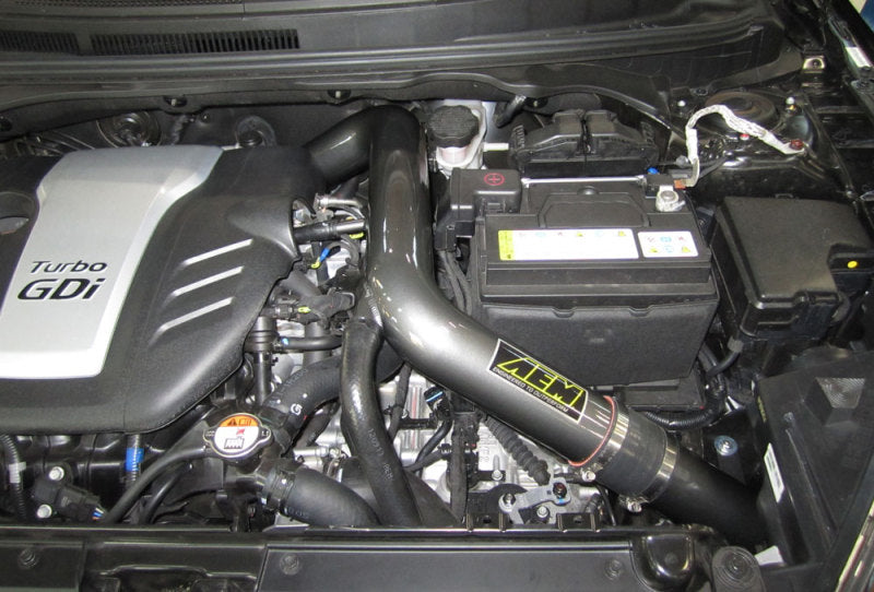 AEM 13 Hyundai Veloster Turbo 1.6L Polished Cold Air Intake -  Shop now at Performance Car Parts