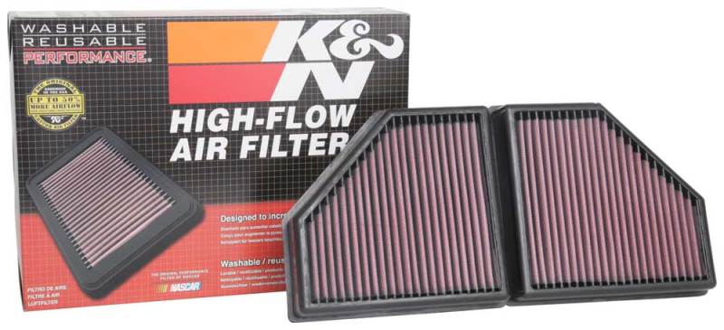 K&N 16-19 BMW 750i L6-4.4L F/I Replacement Drop In Air Filter -  Shop now at Performance Car Parts