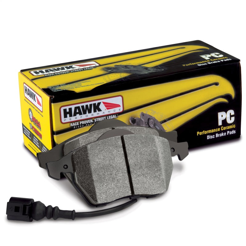 Hawk 84-4/91 BMW 325 (E30) HT-10 Performance Ceramic Street Front Brake Pads -  Shop now at Performance Car Parts