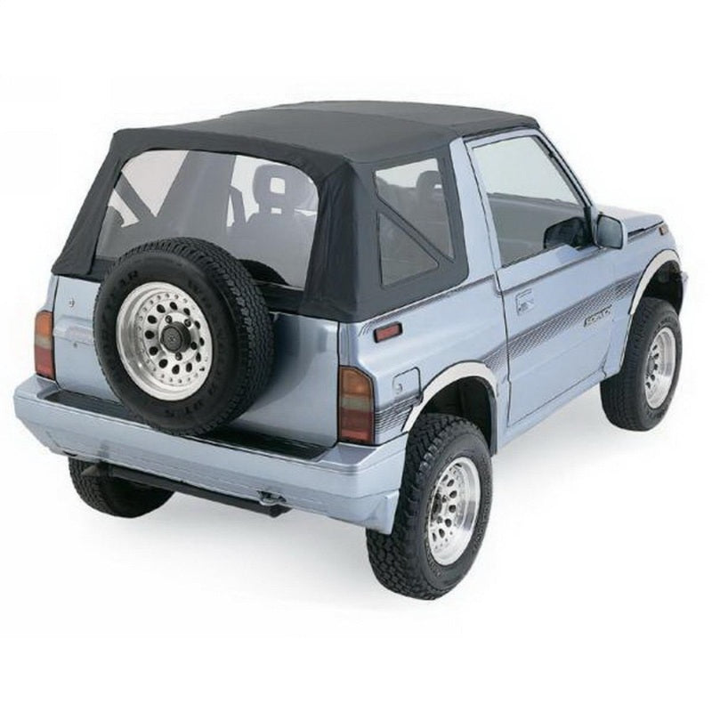 Rampage 1988-1994 Geo Tracker Soft Top OEM Replacement - Black Denim -  Shop now at Performance Car Parts