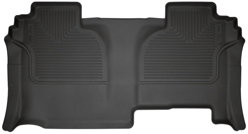 Husky Liners 20-24 Chevrolet Silverado 2500/3500HD DC WeatherBeater 2nd Seat Black Floor Liners -  Shop now at Performance Car Parts