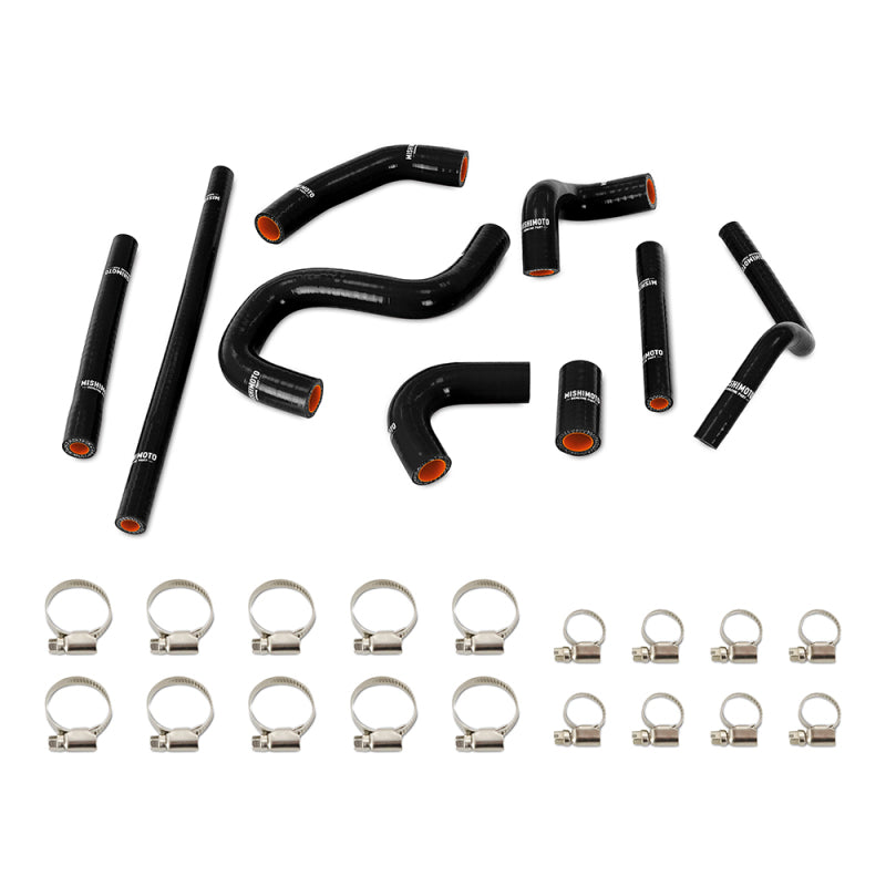 Mishimoto 96-02 Toyota 4Runner 3.4L (w/ Rear Heater) Silicone Heater Hose Kit - Black -  Shop now at Performance Car Parts