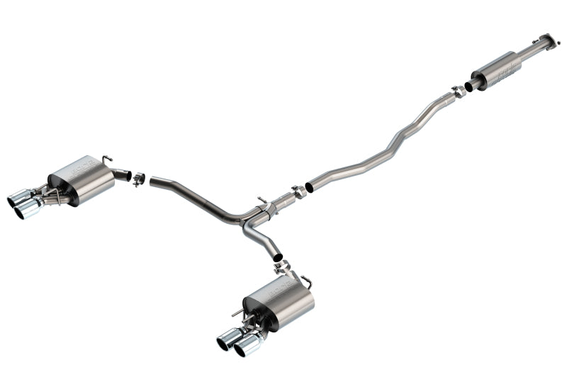 Borla 18-20 Toyota Camry XSE Cat Back S-Type Exhaust 3.5in Tip Dual Split Rear Exit -  Shop now at Performance Car Parts