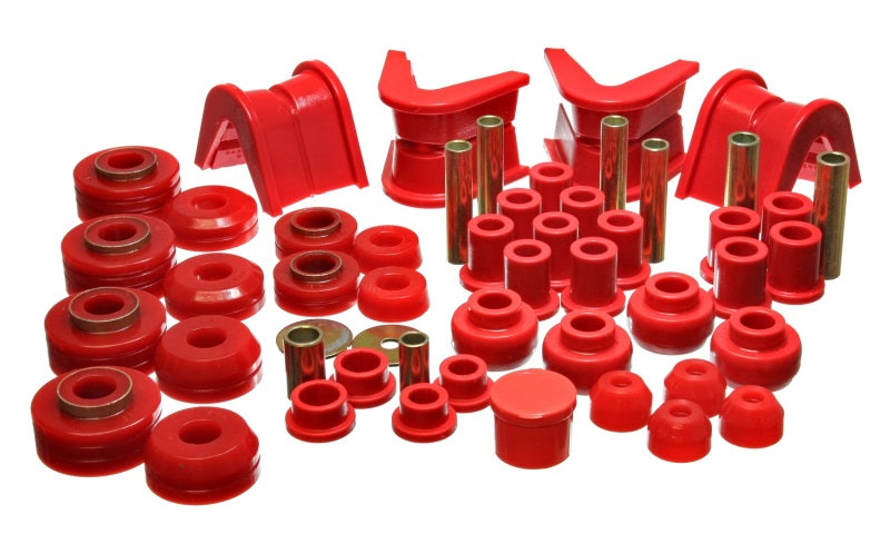 Energy Suspension 73-79 Ford F-150 Pickup 4WD Red Hyper-flex Master Bushing Set -  Shop now at Performance Car Parts