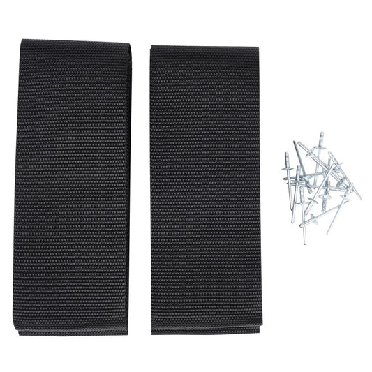 Omix Straps With Rivets Pair- 07-10 Jeep JKU 4Dr