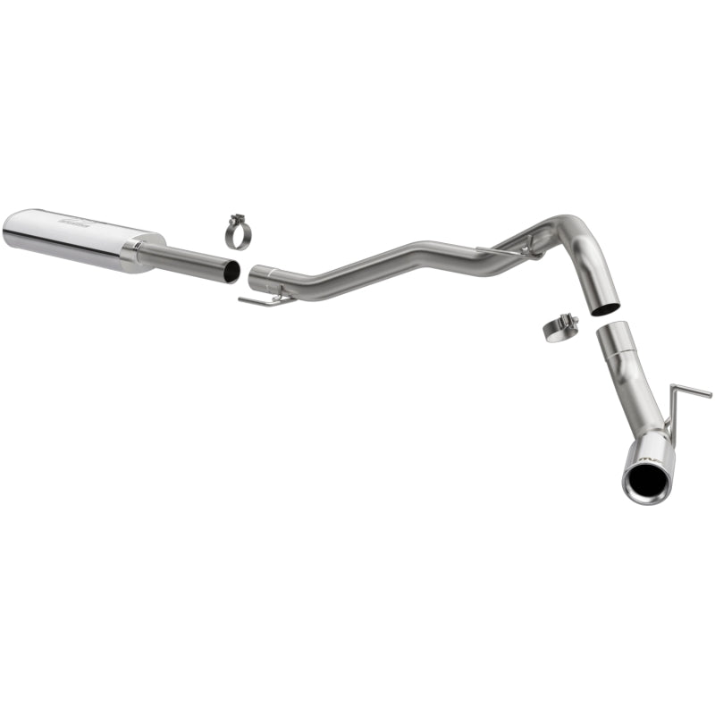 MagnaFlow 2020 Jeep Gladiator 3in Street Series Side Rear Exit Cat-Back Exhaust w/Polished Tips -  Shop now at Performance Car Parts