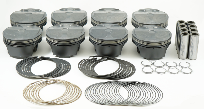 Mahle MS Piston Set Gen 3 Coyote 308ci 3.662in Bore 3.65in Stroke 5.933in Rod .866 Pin 8.4cc 12 CR -  Shop now at Performance Car Parts