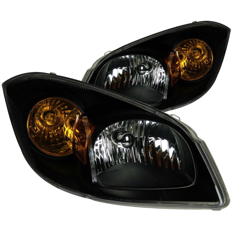 ANZO 2005-2010 Chevrolet Cobalt Crystal Headlights Black -  Shop now at Performance Car Parts