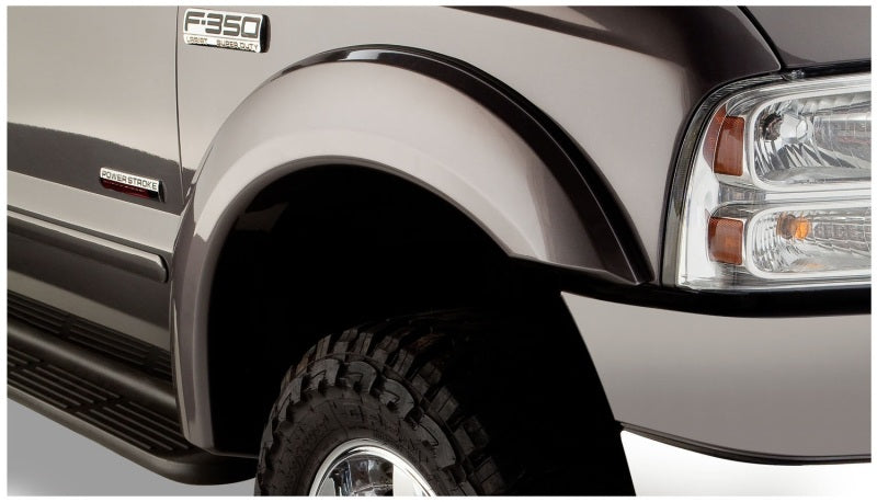 Bushwacker 99-07 Ford F-250 Super Duty Extend-A-Fender Style Flares 2pc - Black -  Shop now at Performance Car Parts