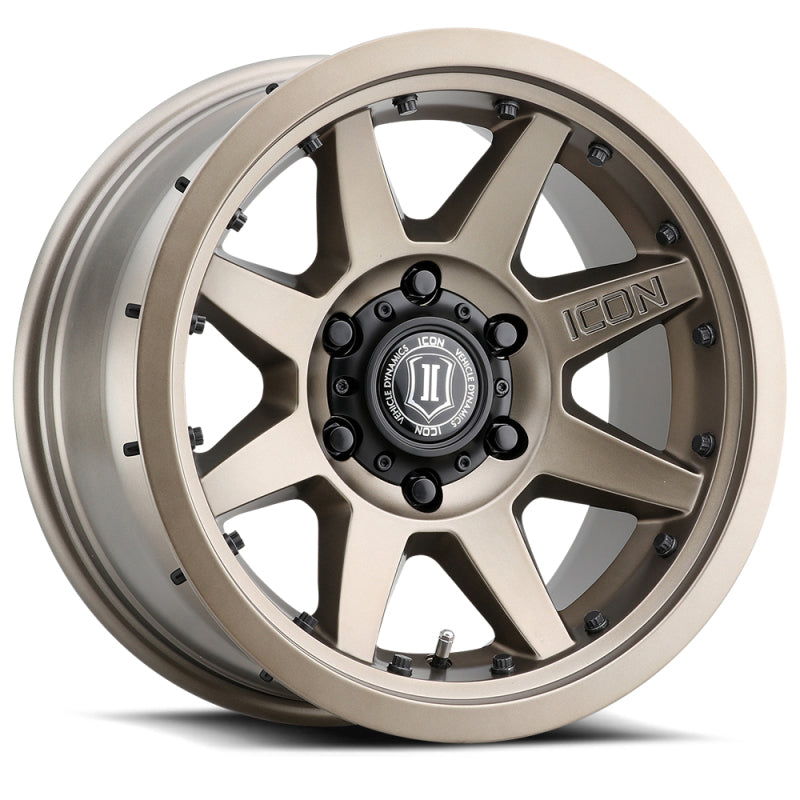 ICON Rebound Pro 17x8.5 6x135 6mm Offset 5in BS 87.1mm Bore Bronze Wheel -  Shop now at Performance Car Parts