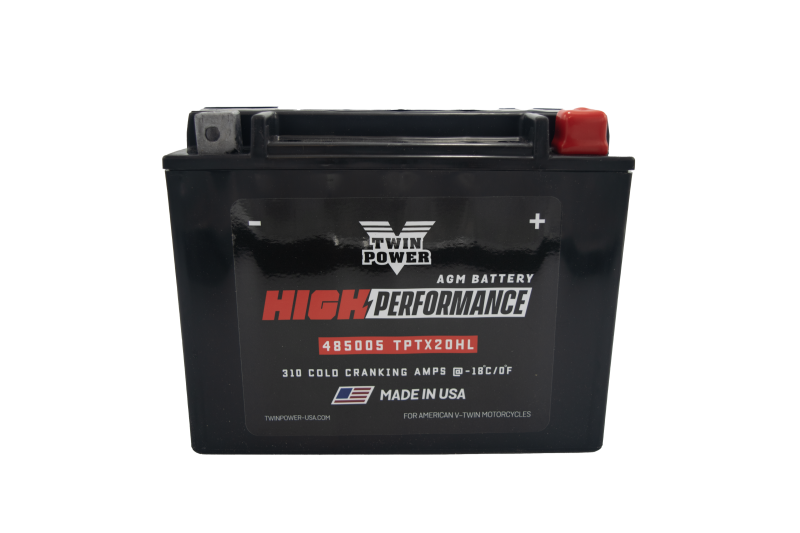 Twin Power YTX-20HL High Performance Battery Replaces H-D 65989-97A Made in USA -  Shop now at Performance Car Parts