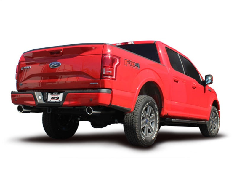 Borla 15-16 Ford F-150 3.5L EcoBoost Ext. Cab Std. Bed Catback Exhaust S-Type Single Split Rear Exit -  Shop now at Performance Car Parts