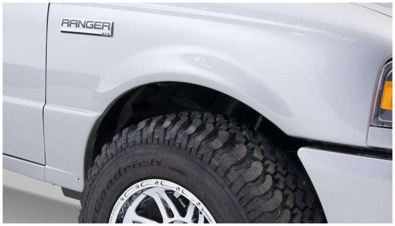 Bushwacker 93-11 Ford Ranger Styleside Pocket Style Flares 4pc 72.0/84.0in Bed - Black -  Shop now at Performance Car Parts