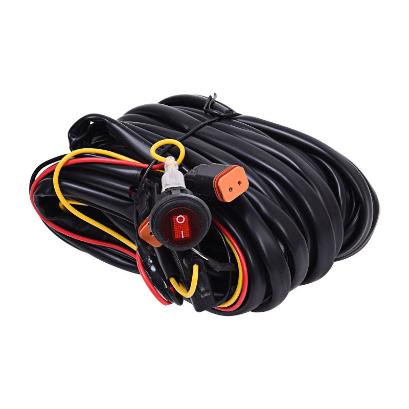 KC HiLiTES Wiring Harness for (2) Lights w/2-Pin Deutsch Connectors (110w Max Total) -  Shop now at Performance Car Parts