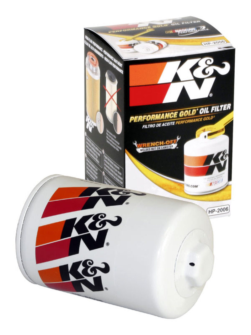 K&N Universal Performance Gold Oil Filter -  Shop now at Performance Car Parts