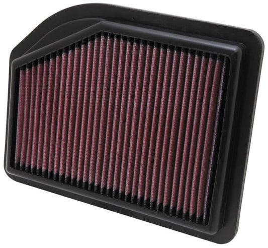 K&N Replacement Filter 10.219in O/S Length x 7.875in O/S Width x 1.125in H for 12 Honda CR-V 2.4L