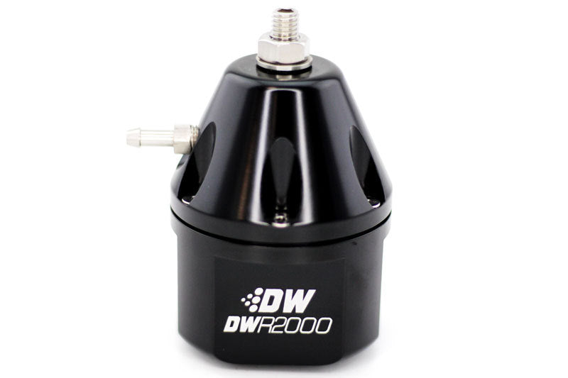 DeatschWerks DWR2000 Adjustable Fuel Pressure Regulator - Black -  Shop now at Performance Car Parts