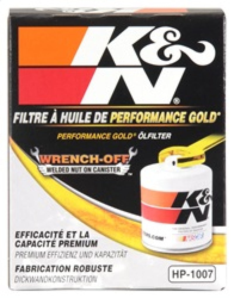 K&N Buick / Chevrolet / Oldsmobile Performance Gold Oil Filter -  Shop now at Performance Car Parts