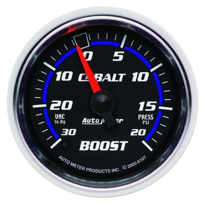 Autometer Cobalt 52mm 20psi mechanical Boost Gauge -  Shop now at Performance Car Parts