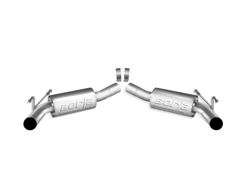 Borla 10-11 Chevy Camaro SS Coupe/Convertible 6.2L 8cyl SS S-Type Exhaust (REAR SECTION ONLY) - Performance Car Parts