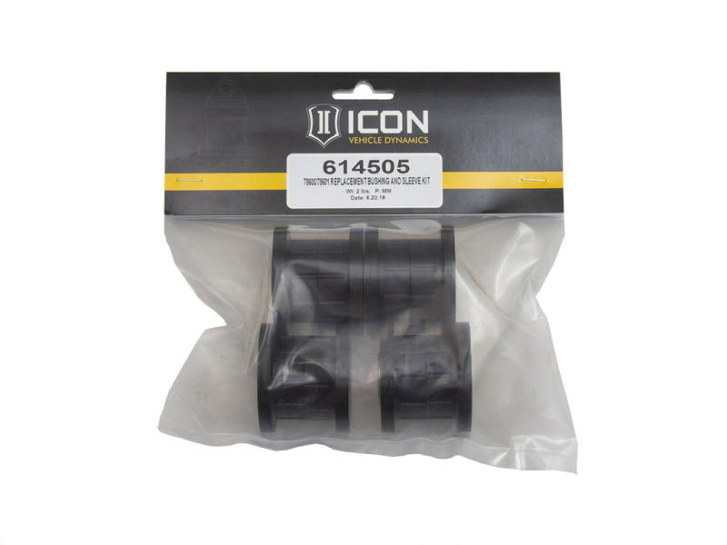 ICON 78600 / 78601 Replacement Bushing & Sleeve Kit -  Shop now at Performance Car Parts