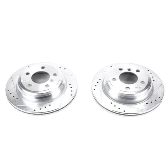 Power Stop 13-18 BMW 320i xDrive Rear Evolution Drilled & Slotted Rotors - Pair -  Shop now at Performance Car Parts