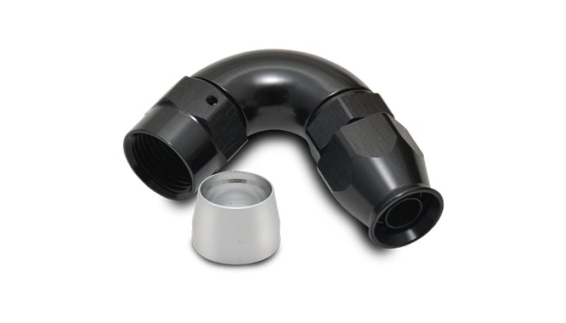 Vibrant -4AN 120 Degreeree Hose End Fitting for PTFE Lined Hose -  Shop now at Performance Car Parts