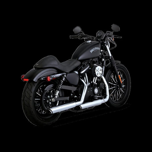 Vance & Hines HD Sportster 14-22 Twin Slash 3In PCX Slip-On Exhaust -  Shop now at Performance Car Parts