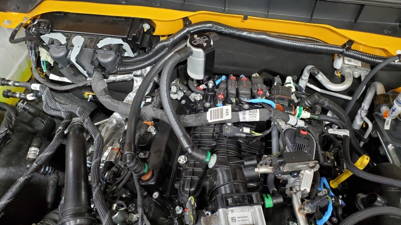J&amp;L 2021-2024 Ford Bronco 2.7L 3.0 Oil Separator Passenger Side- Clear Anodized -  Shop now at Performance Car Parts