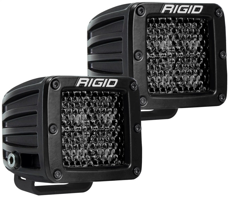 Rigid Industries D Series PRO Midnight Edition - Spot - Diffused - Pair -  Shop now at Performance Car Parts