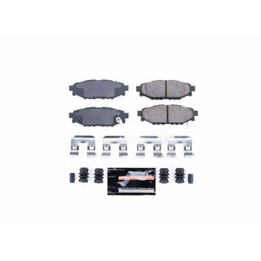 Power Stop 13-16 Subaru BRZ Rear Z23 Evolution Sport Brake Pads w/Hardware -  Shop now at Performance Car Parts