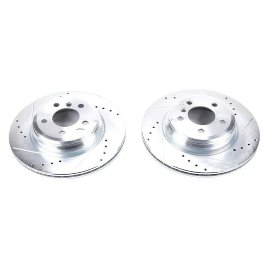Power Stop 2016 BMW 328i Rear Evolution Drilled & Slotted Rotors - Pair -  Shop now at Performance Car Parts