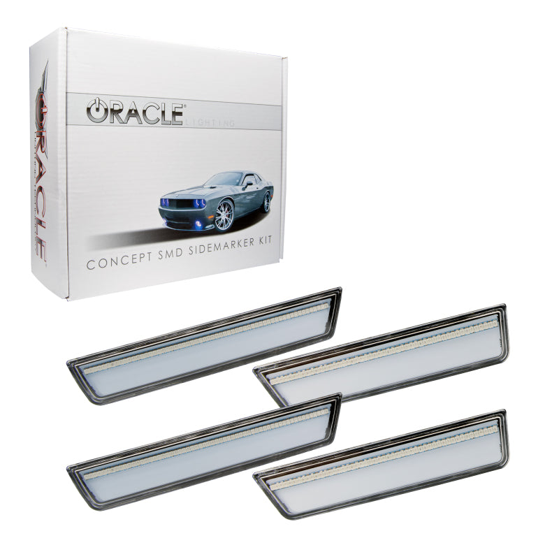Oracle 08-14 Dodge Challenger Concept Sidemarker Set - Clear - No Paint -  Shop now at Performance Car Parts