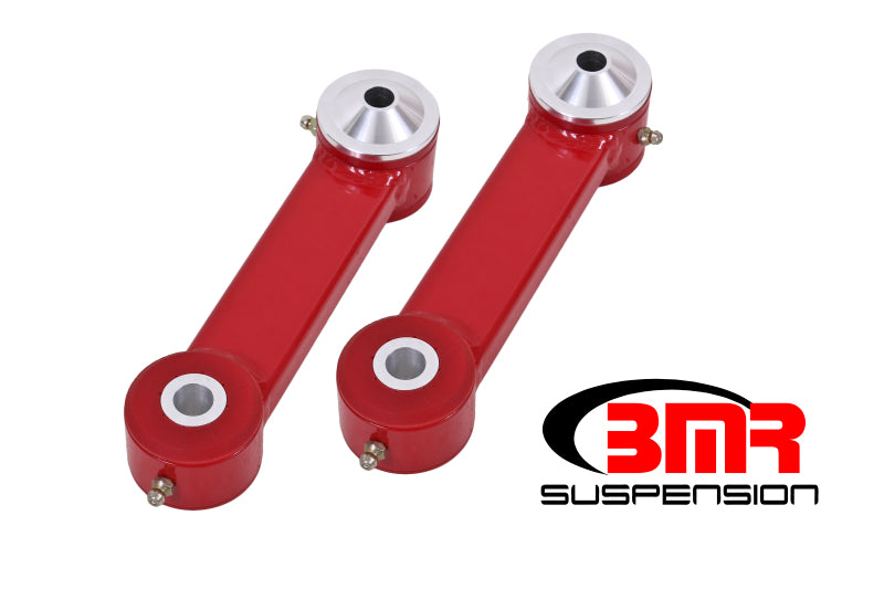 BMR 15-17 S550 Mustang Rear Lower Control Arms Vertical Link (Polyurethane) - Red - Performance Car Parts