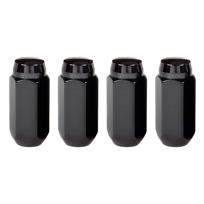 McGard Hex Lug Nut (Cone Seat) M14X1.5 / 22mm Hex / 1.945in. Length (4-Pack) - Black -  Shop now at Performance Car Parts