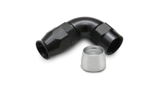 Vibrant -6AN 90 Degree Elbow Hose End Fitting for PTFE Lined Hose -  Shop now at Performance Car Parts