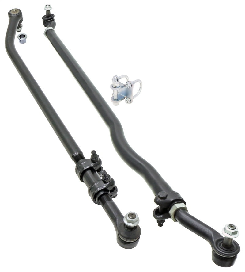 RockJock JK Currectlync Steering Sys. w/Flipped Drag Link 1.65in Dia. Tie Rod 1.3in Dia. w/Hardware -  Shop now at Performance Car Parts