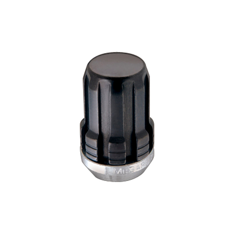 McGard SplineDrive Lug Nut (Cone Seat) M12X1.5 / 1.24in. Length (4-Pack) - Black (Req. Tool) -  Shop now at Performance Car Parts