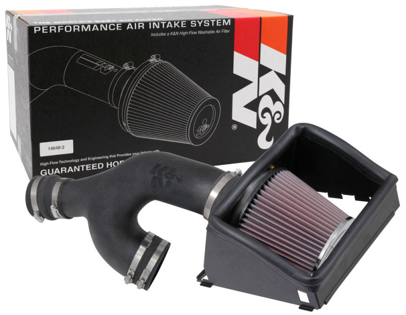 K&N 2017-2018 Ford F-150 Ecoboost 3.5L F/I Aircharger Performance Intake -  Shop now at Performance Car Parts