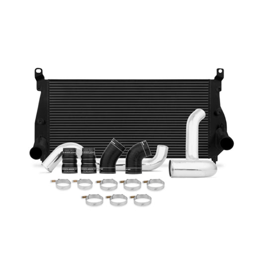 Mishimoto 02-04.5 Chevrolet 6.6L Duramax Intercooler Kit w/ Pipes (Black)